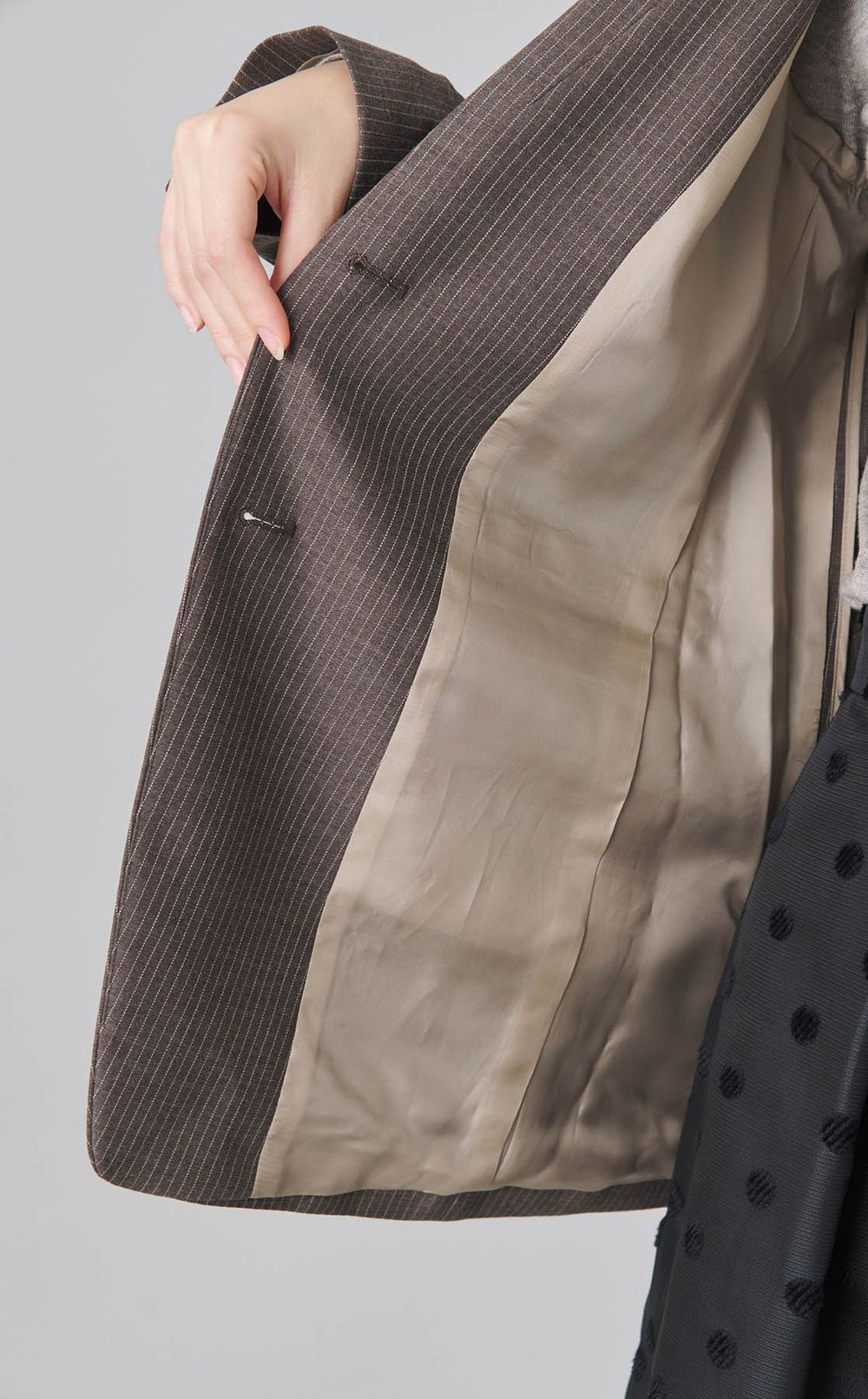 シングルノッチドカラージャケット