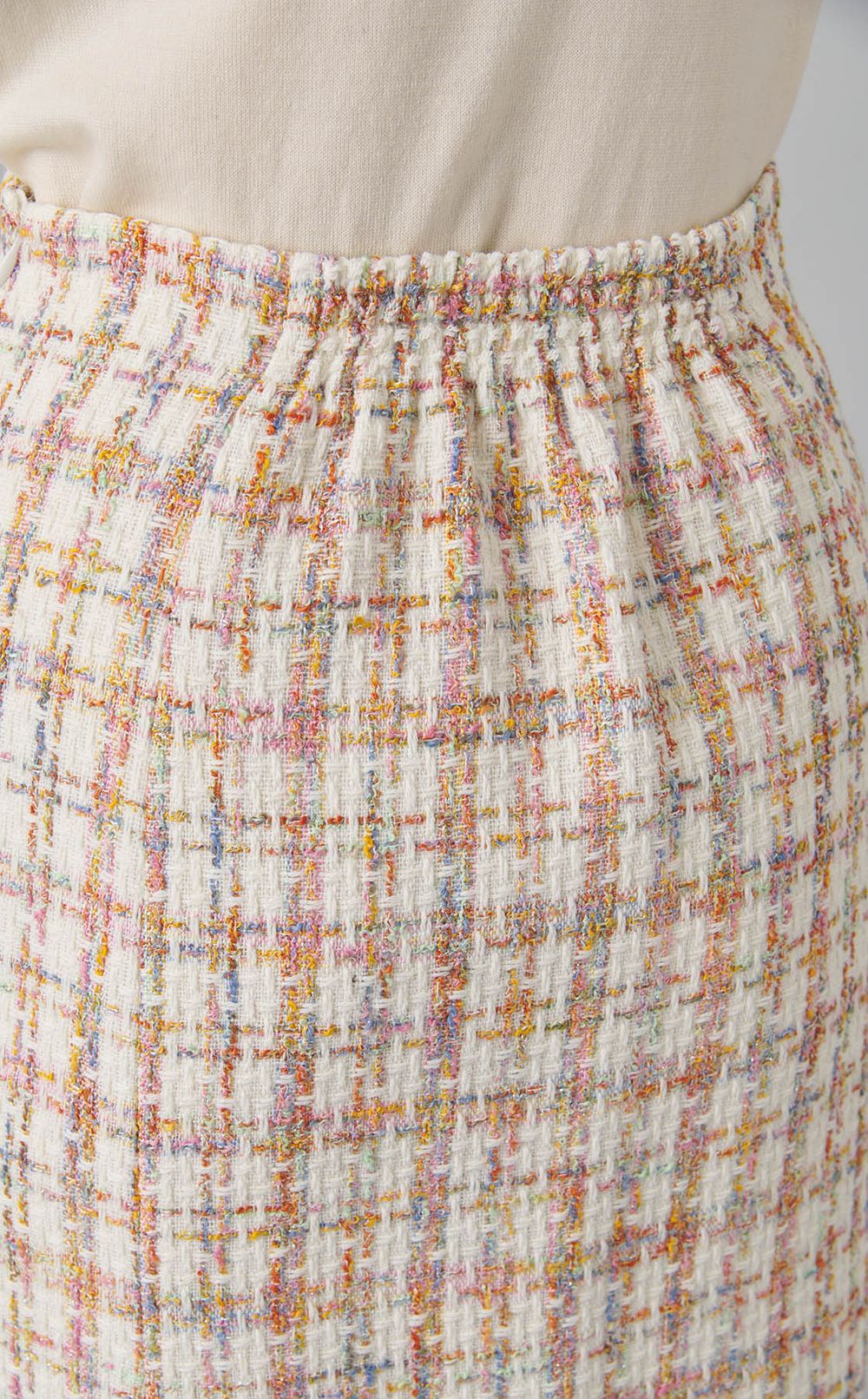 ツイードマーメイドスカート