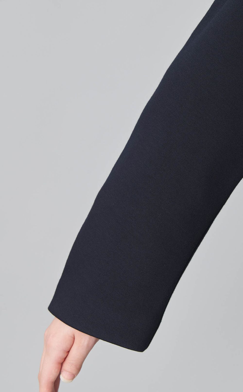 ショールカラーダンボールニットコート