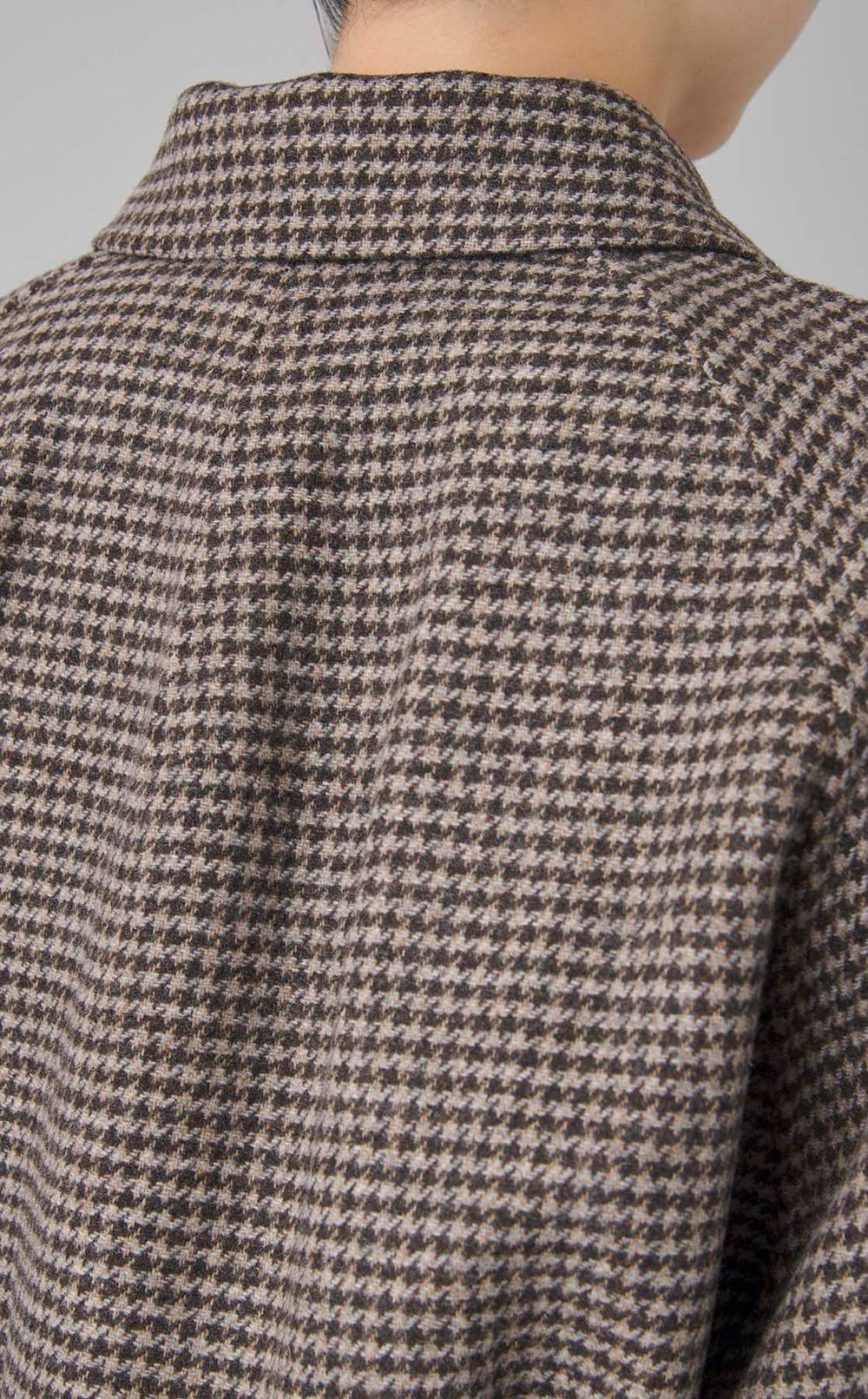 ウールショートギャザーブルゾン