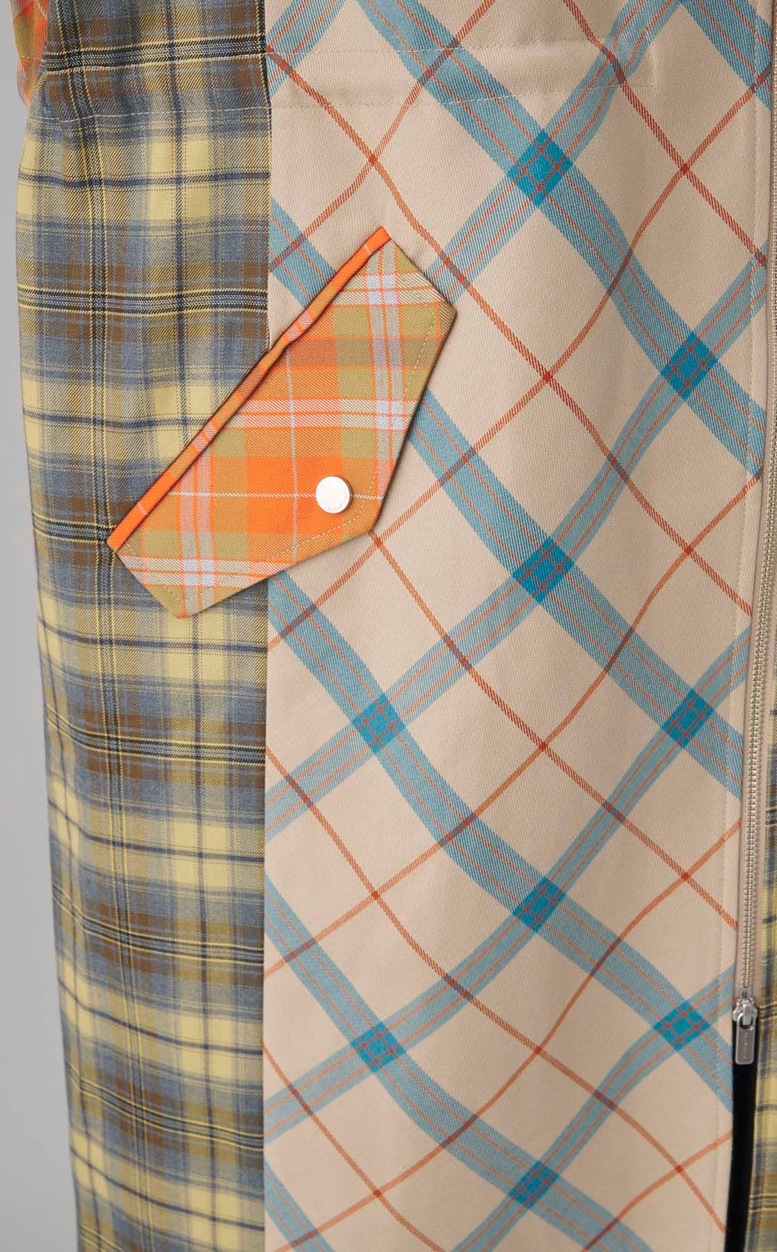 MAISON SPECIAL｜チェックオーバーモッズコート