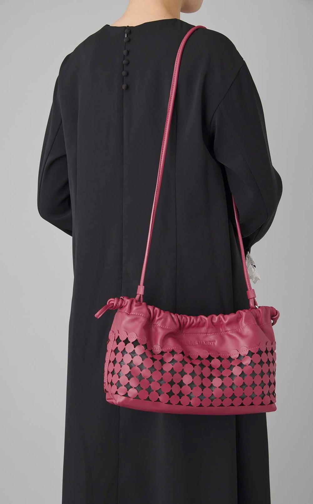 TWINカットワークショルダーバッグ