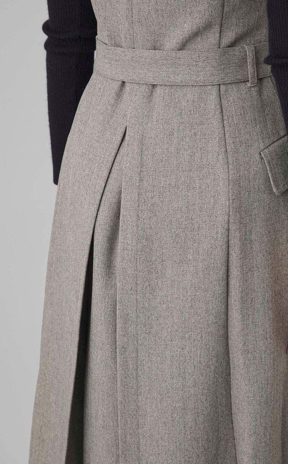 ダブルヘリンボーンジレワンピース