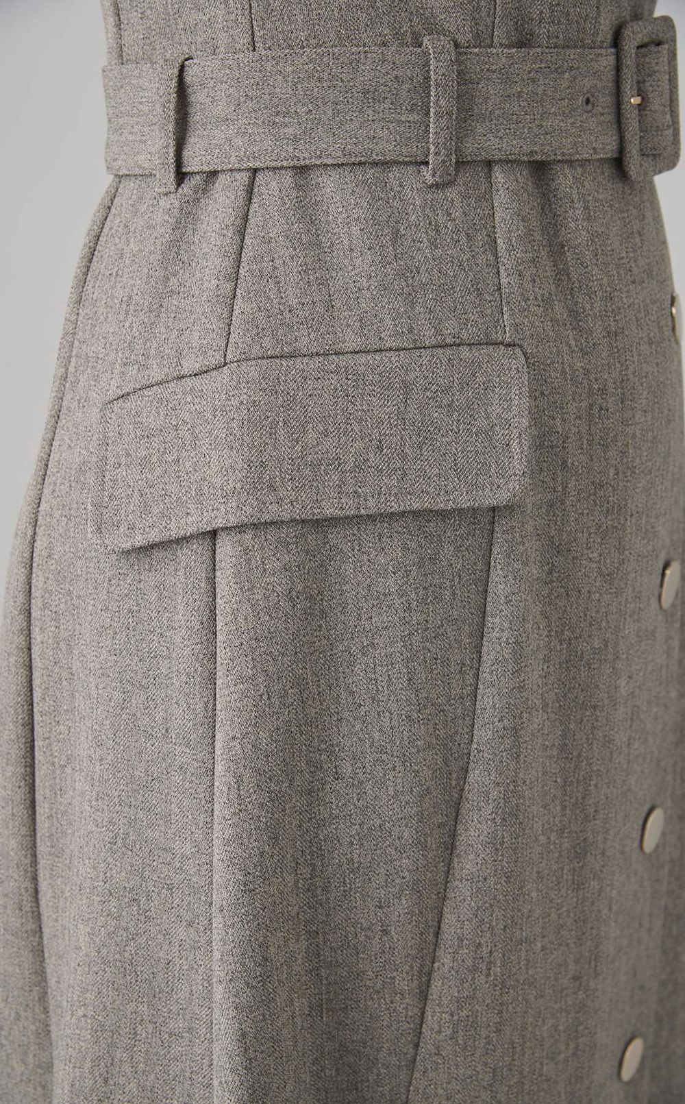 ダブルヘリンボーンジレワンピース