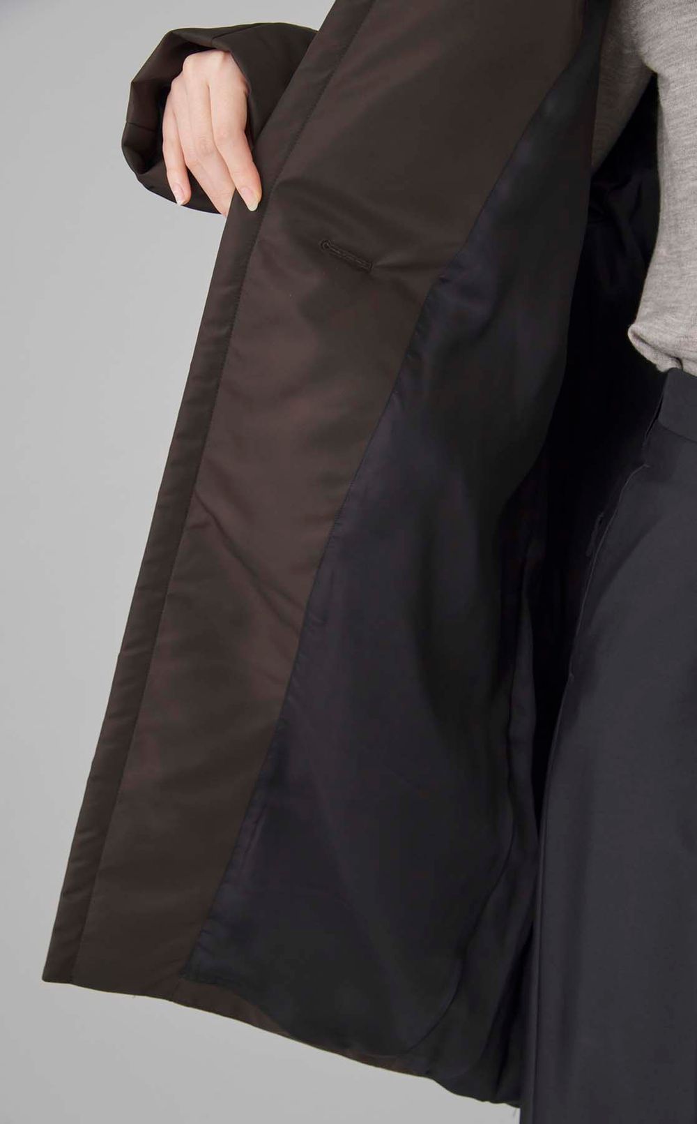 ナイロンパディングコート