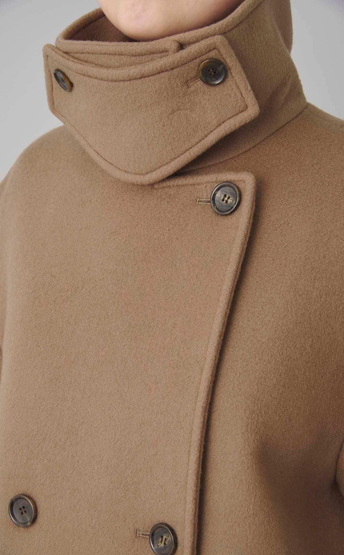 CELFORD｜Aラインウールミドルコート