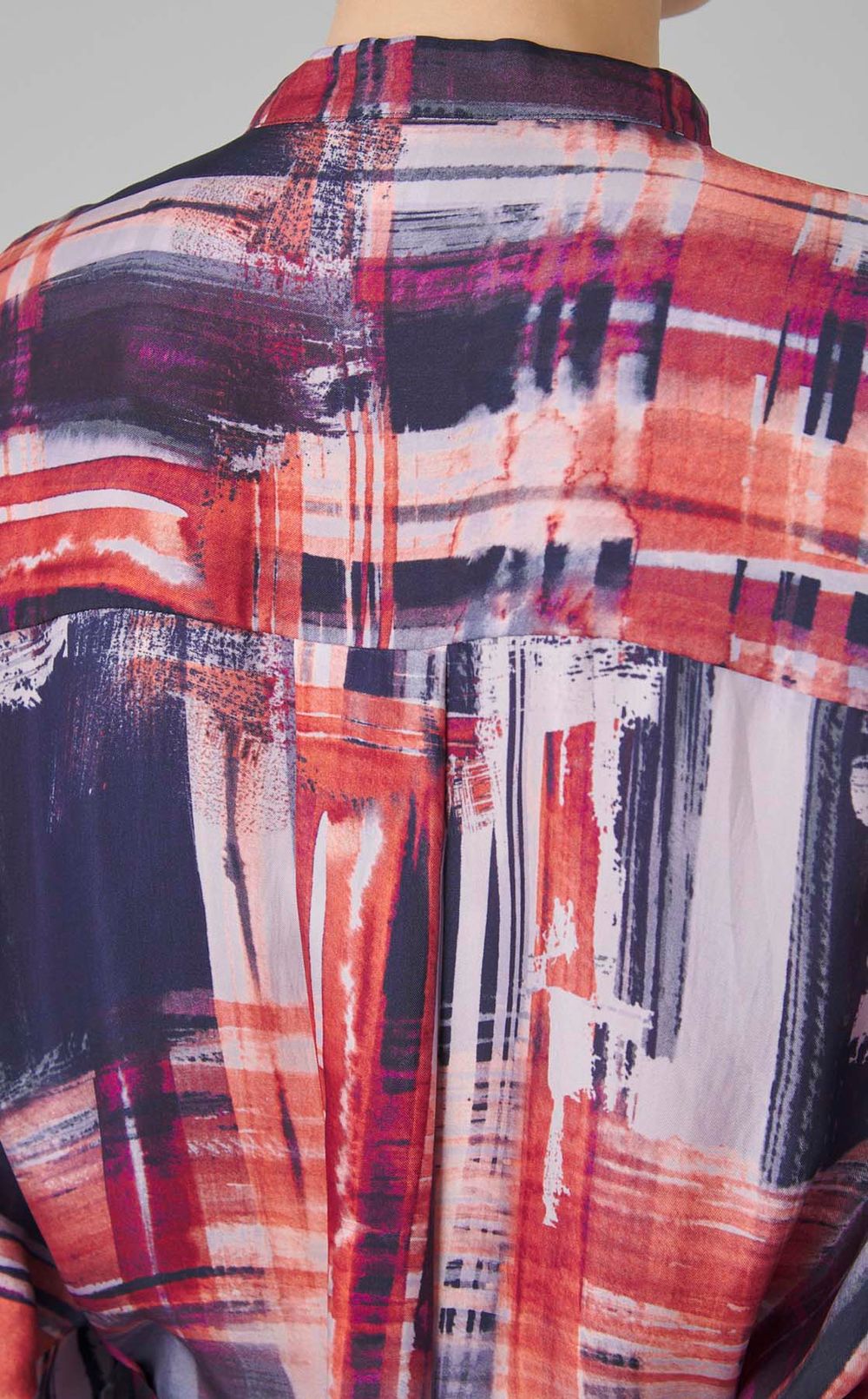 ペインティングプリントロングワンピース