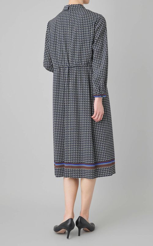 ホースプリントボウタイワンピース