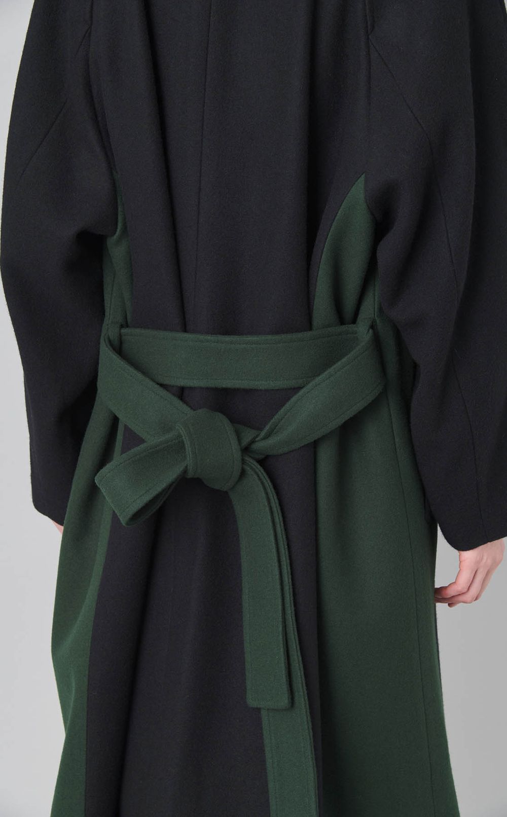 ウールダッフルPコート