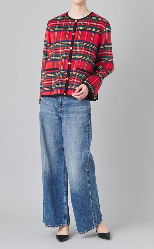 ビーバータータンチェックジャケット