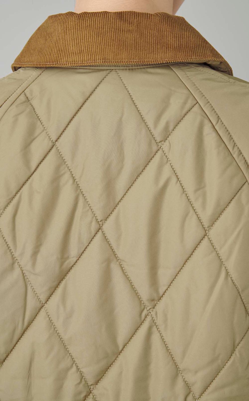 キルティングショートブルゾン