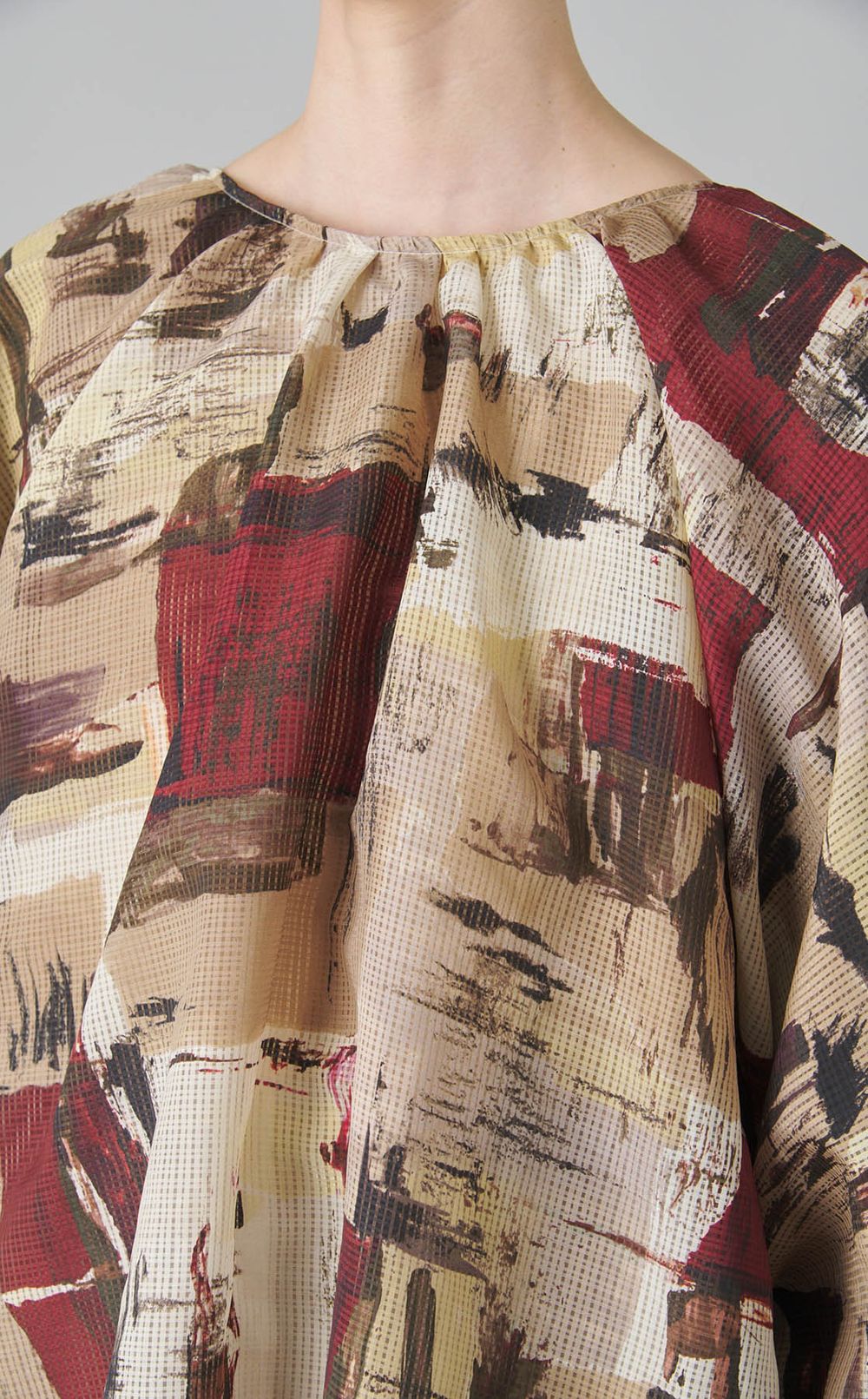 【reADdress】レイヤードシフォンワンピース