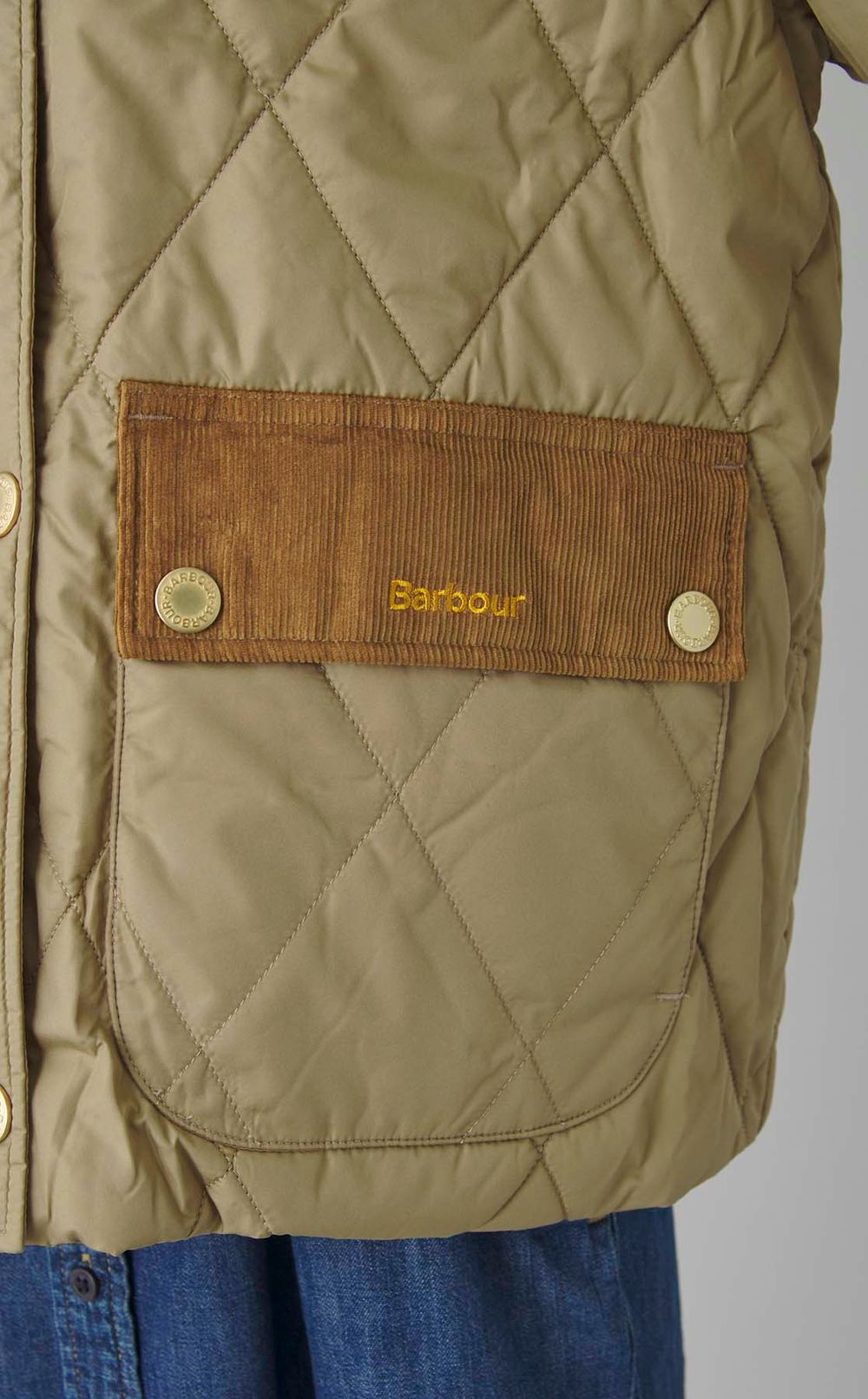 キルティングショートブルゾン