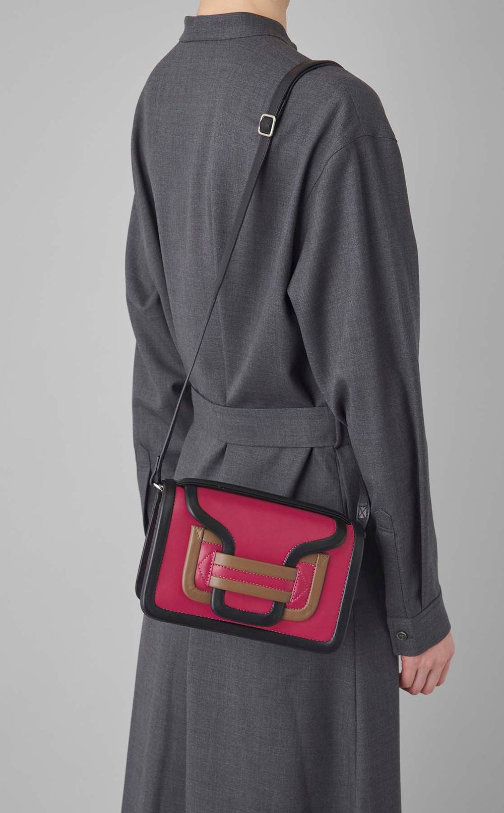 ALPHAカラーブロックミニバッグ