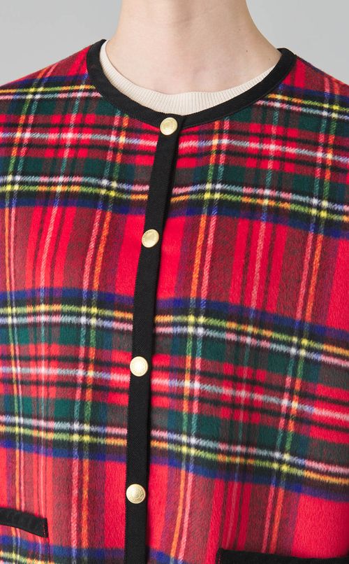 ビーバータータンチェックジャケット