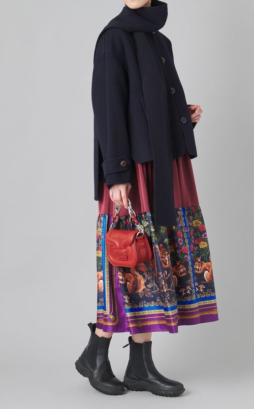 リバー仕立てショートコート