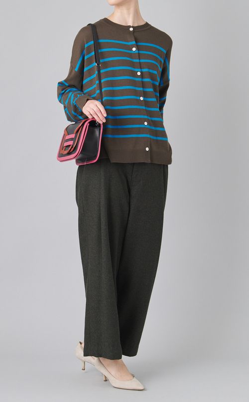 ALPHAカラーブロックショルダーバッグ