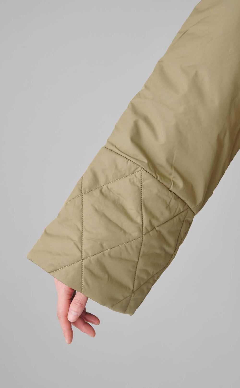 キルティングショートブルゾン