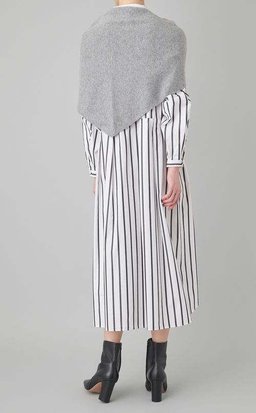 トライアングルカシミヤニットストール