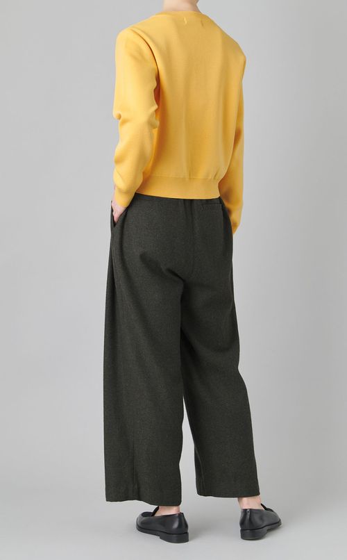 【別注】ミラノリブクルーカーディガン