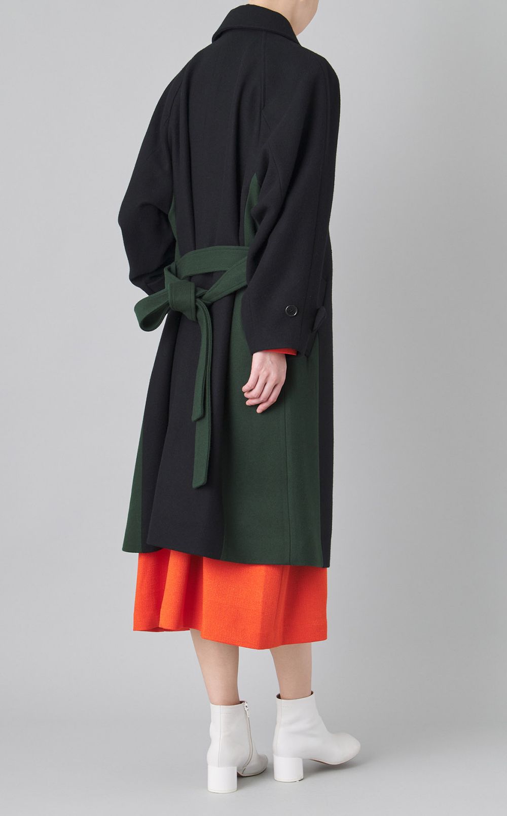 ウールダッフルPコート