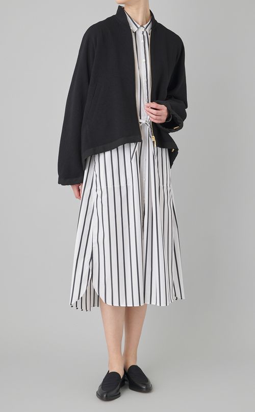 ゴールドジップライトブルゾン