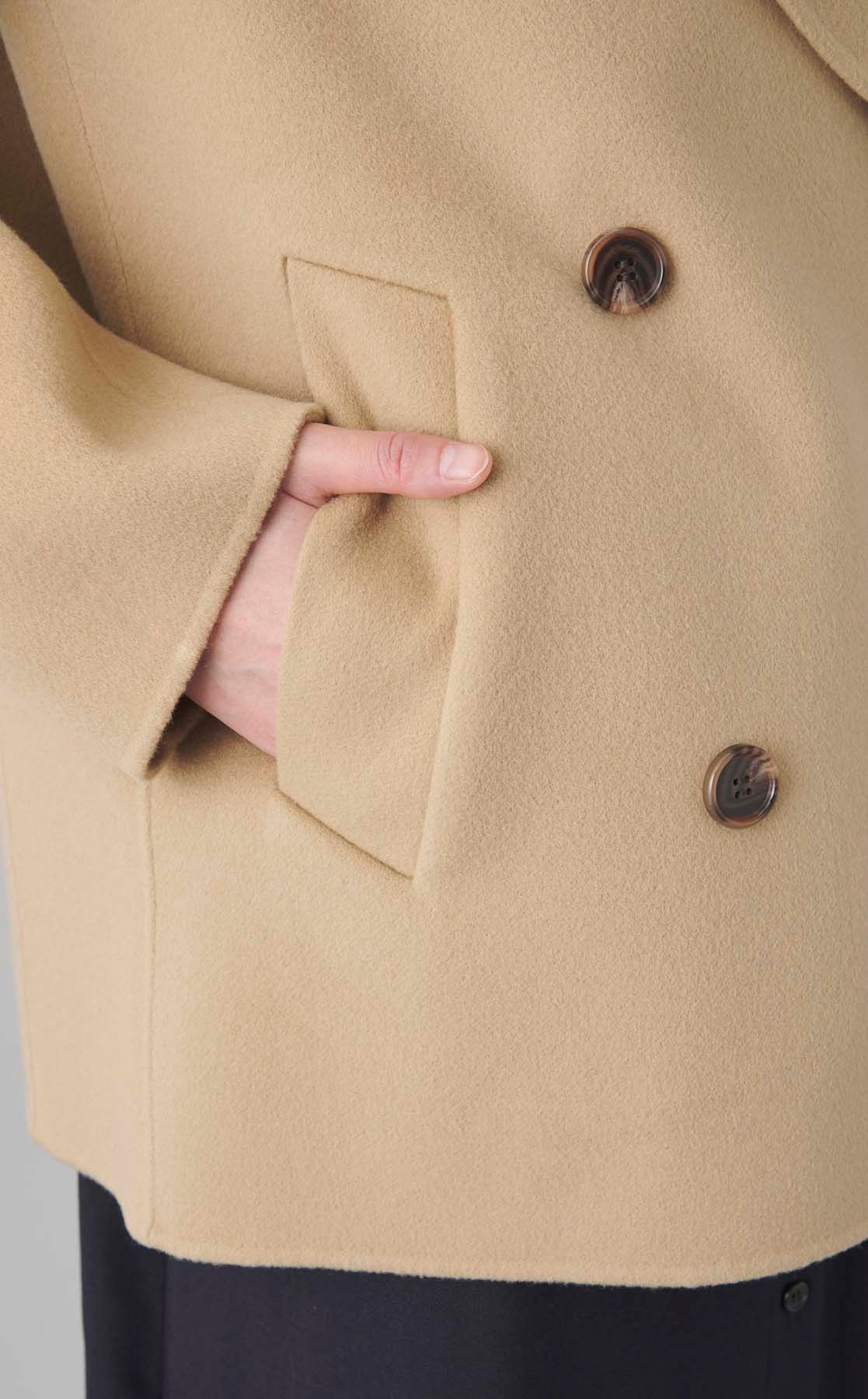 Theory｜ウールカシミアピーコート