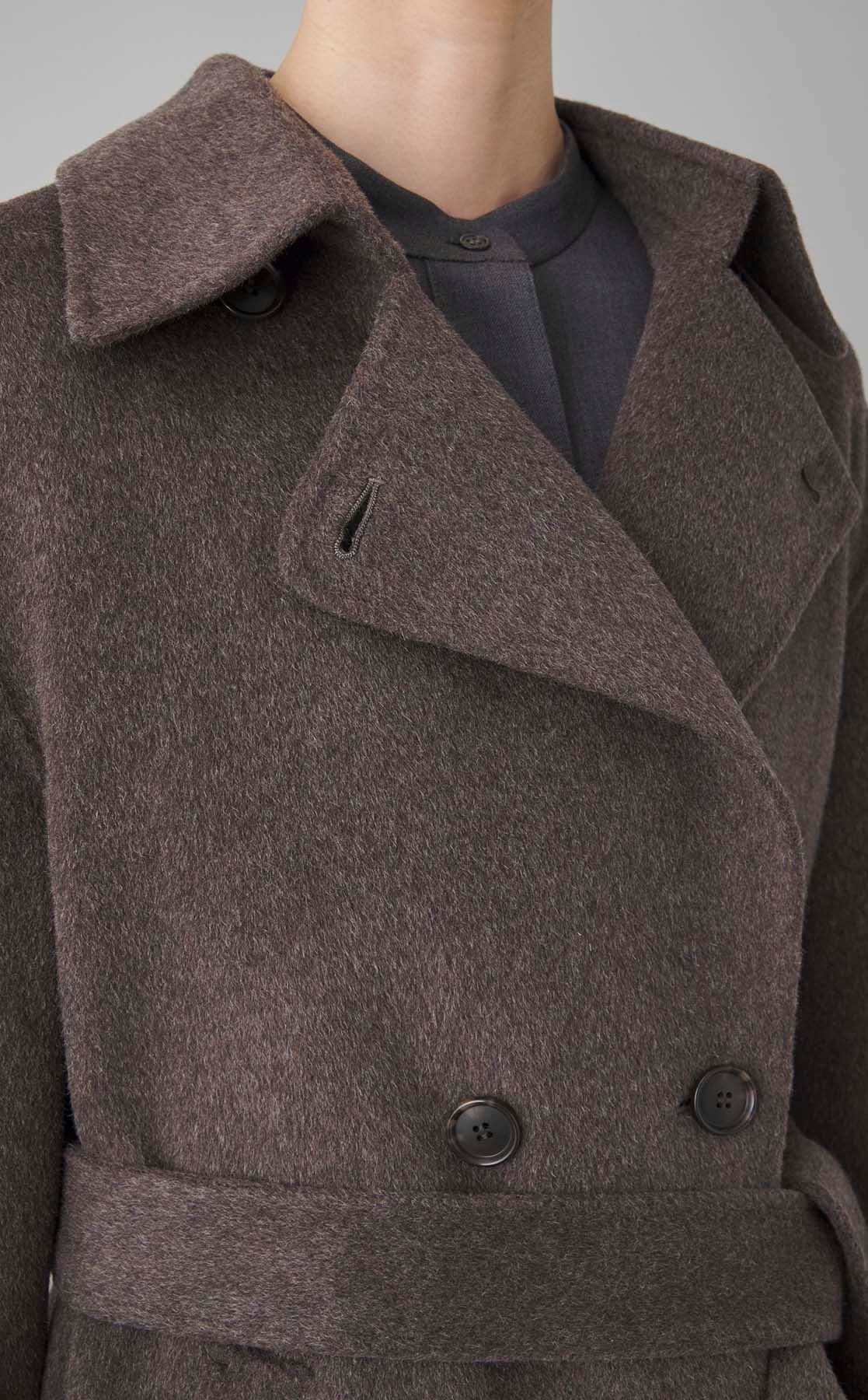 Theory luxe｜ウールカシミアピーコート