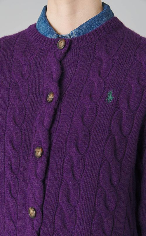 ニットカーディガン