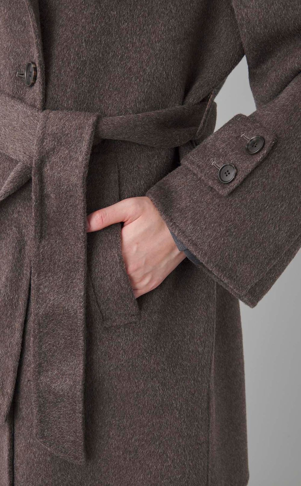 ウールカシミアピーコート