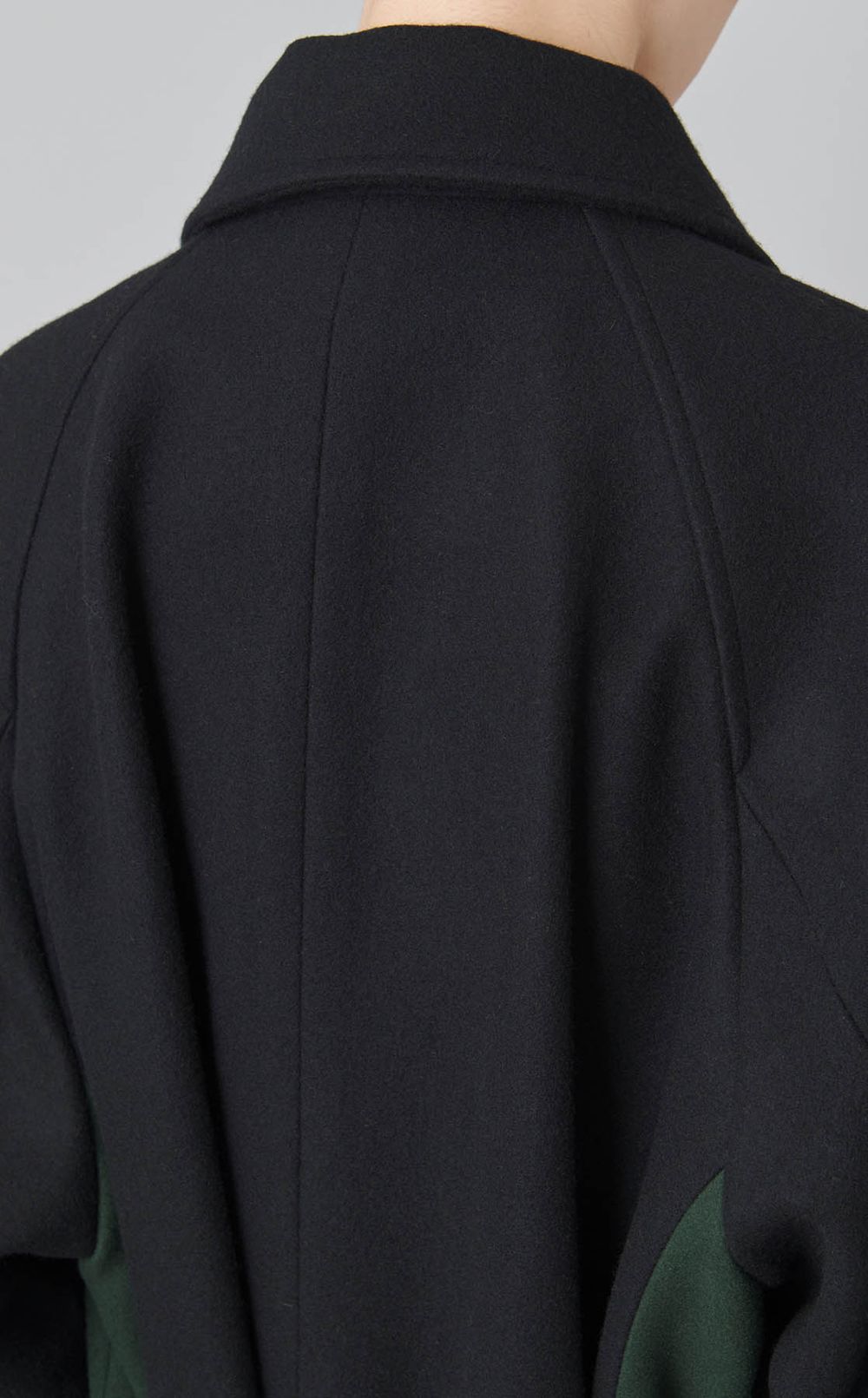 ウールダッフルPコート