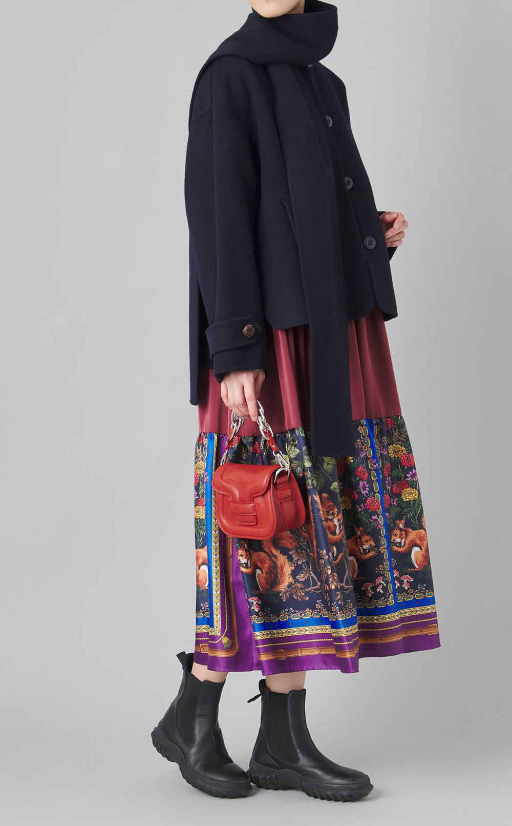 2wayレザーミニバッグ