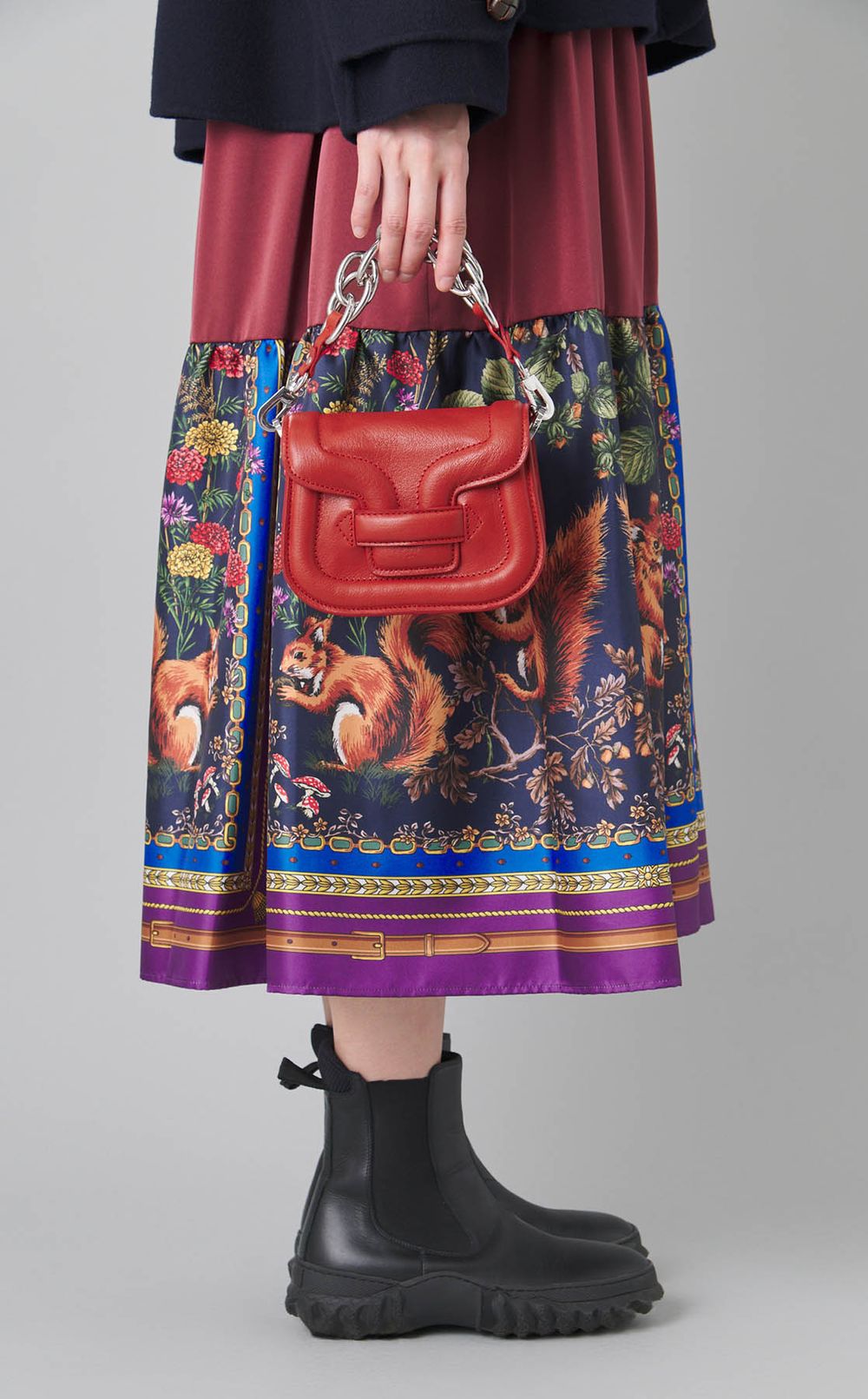 2wayレザーミニバッグ