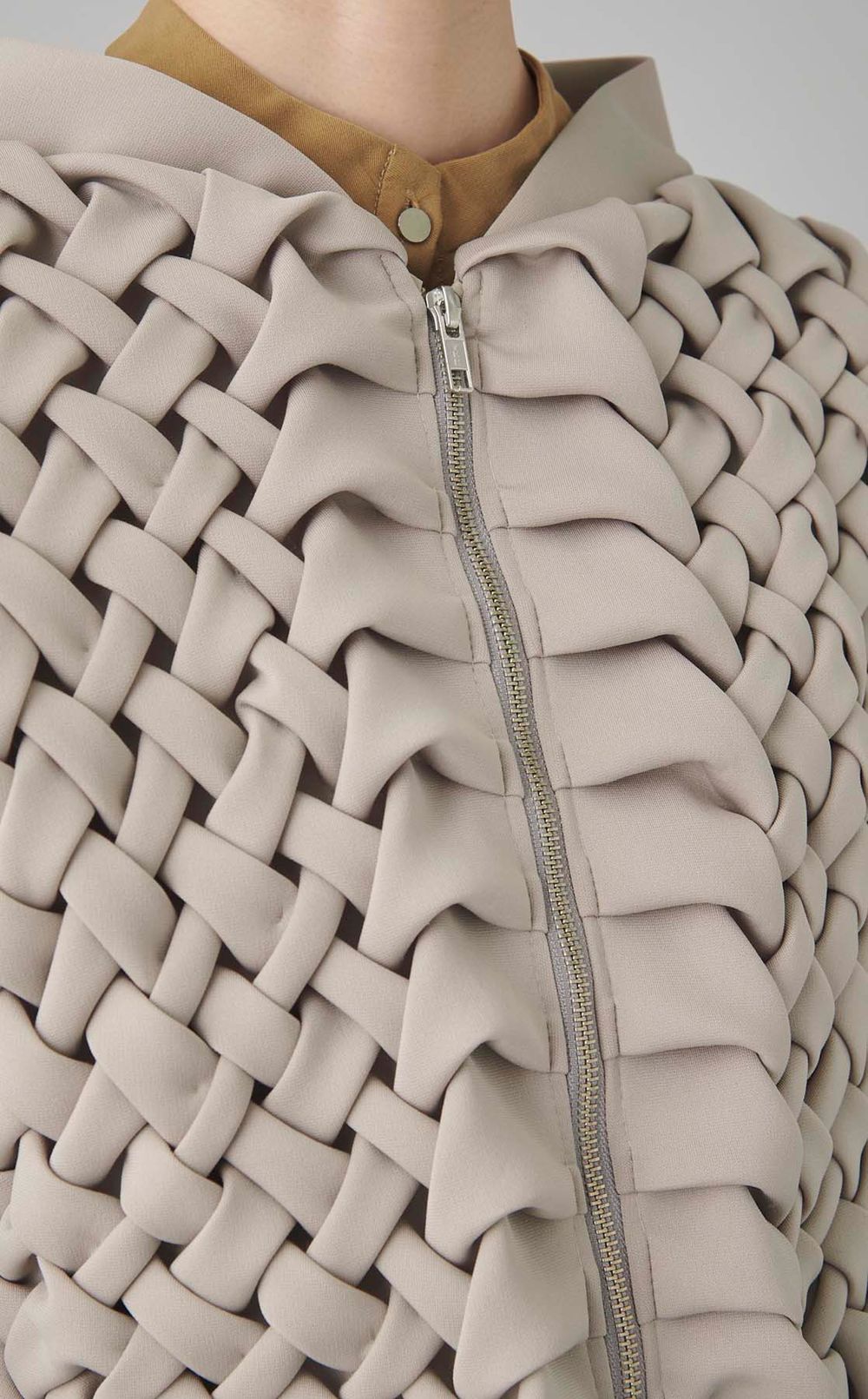 【reADdress】チューブディテールブルゾン