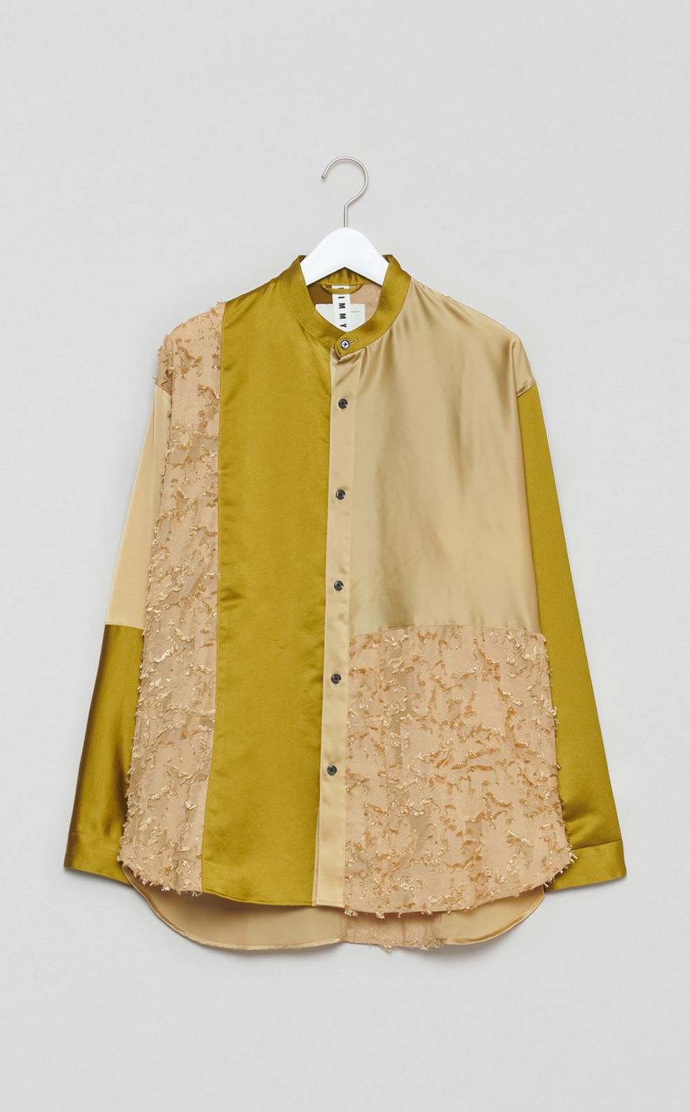 【reADdress】リメイクスタンドカラーシャツ