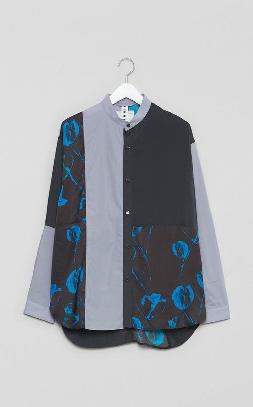 【reADdress】リメイクスタンドカラーシャツ