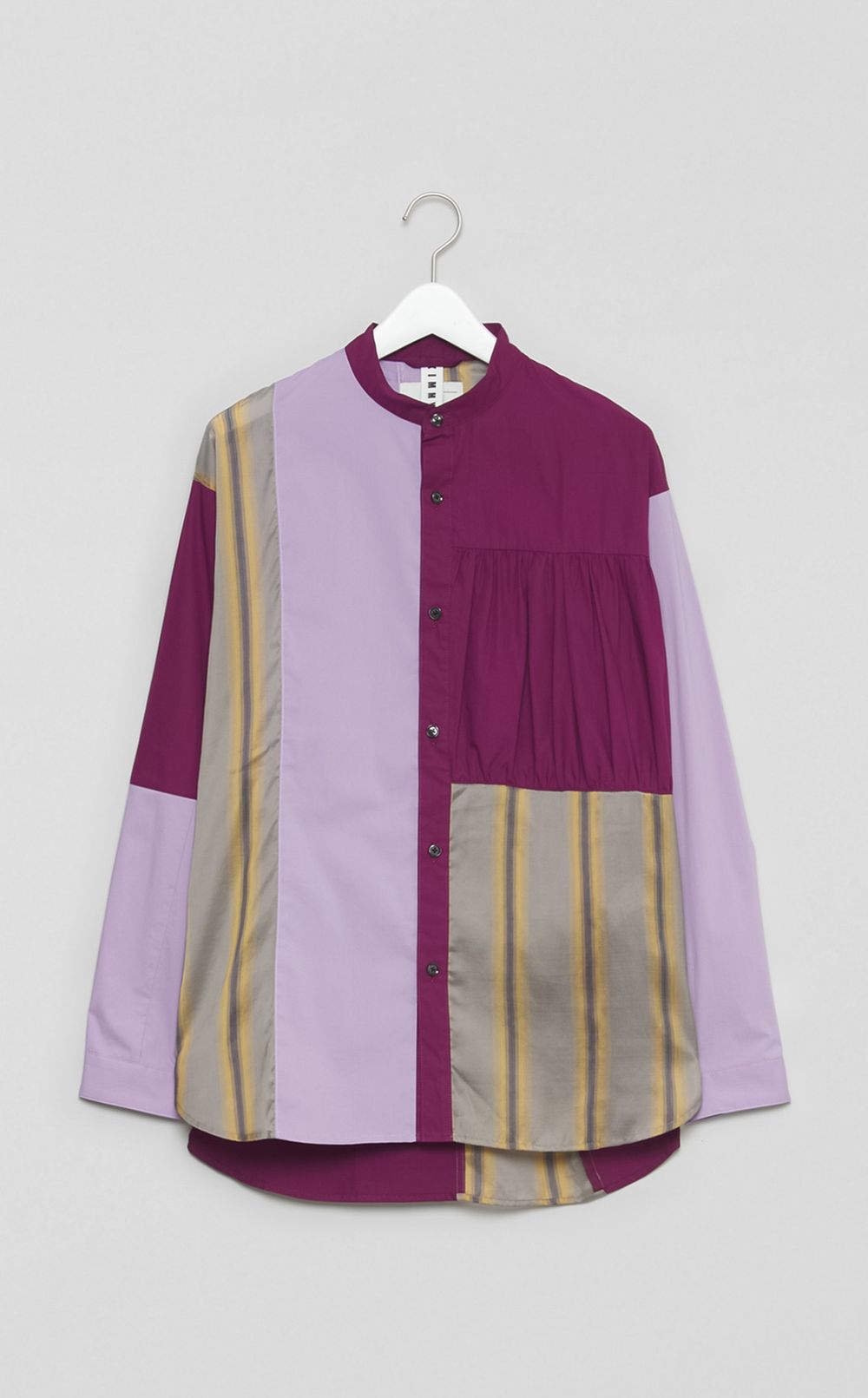 【reADdress】リメイクスタンドカラーシャツ