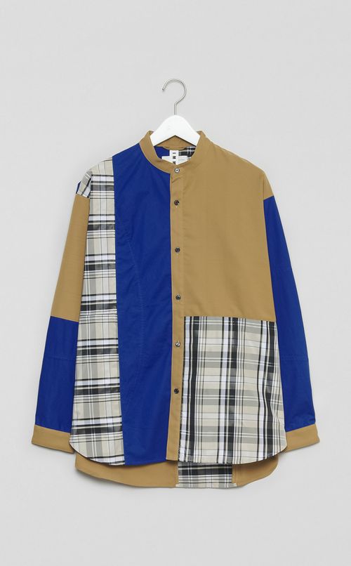 【reADdress】リメイクスタンドカラーシャツ