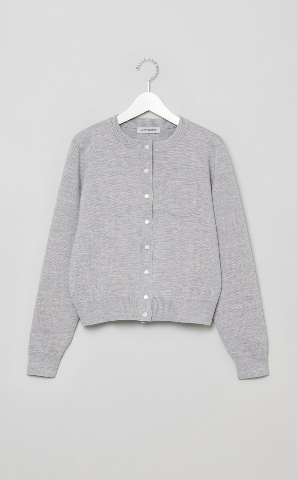 【別注】ミラノリブクルーカーディガン