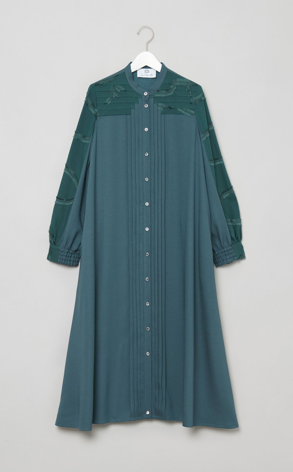 クロスタックシャツワンピース