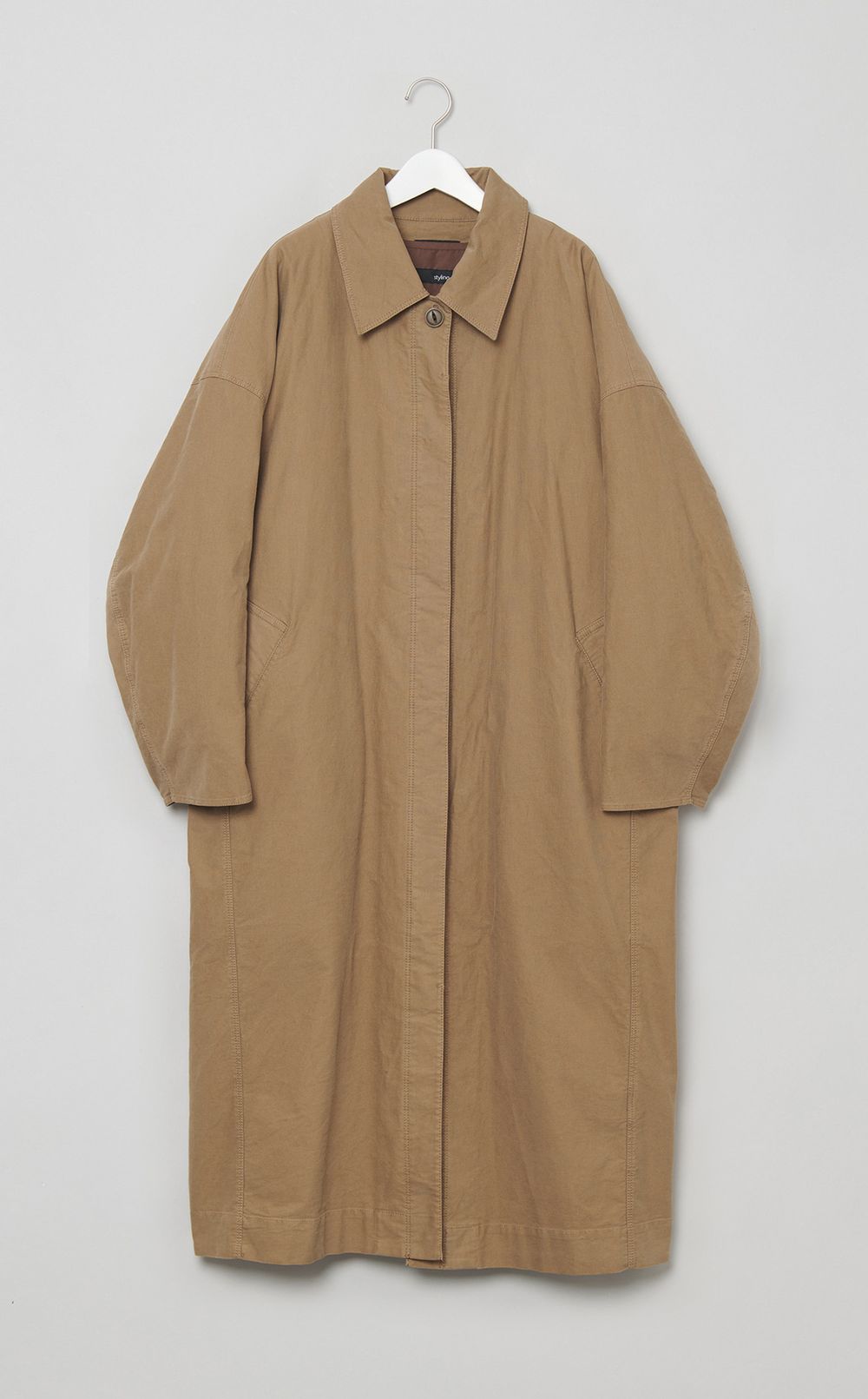 ロングステンカラーコート