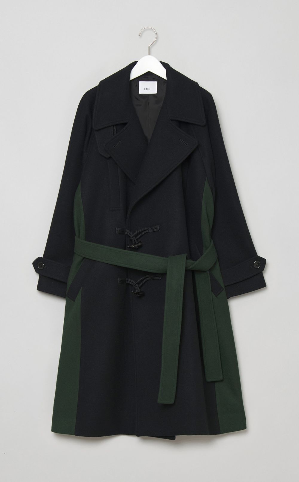 ウールダッフルPコート