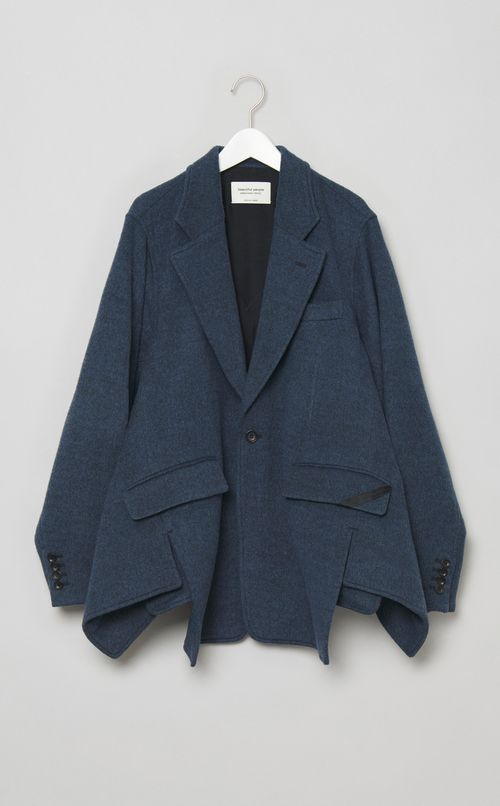 ダブルエンドパイルジャケットコート