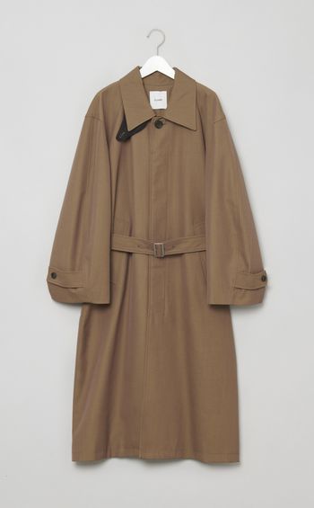 バルキーラインサテンコート