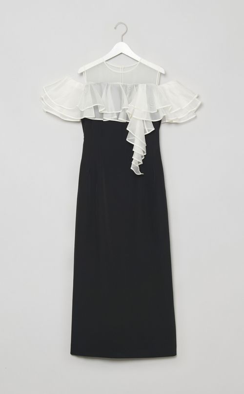 ラッフルフローワンピース