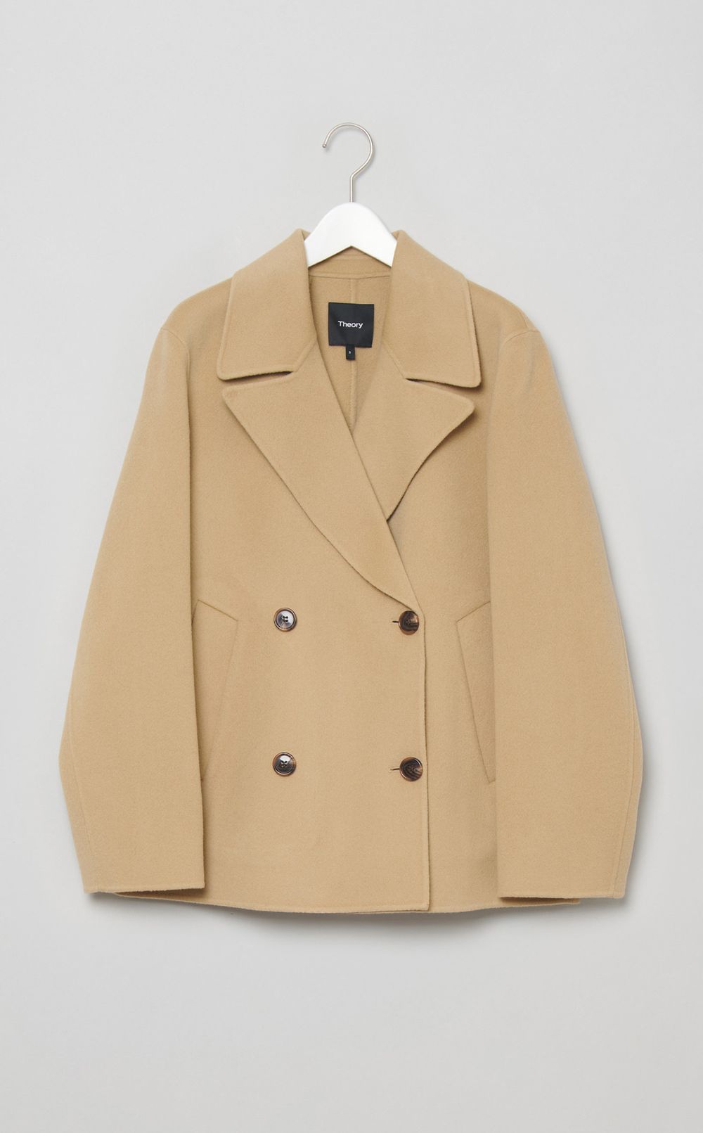 ウールカシミアピーコート