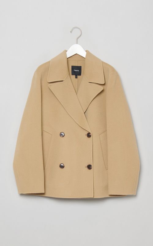 ウールカシミアピーコート