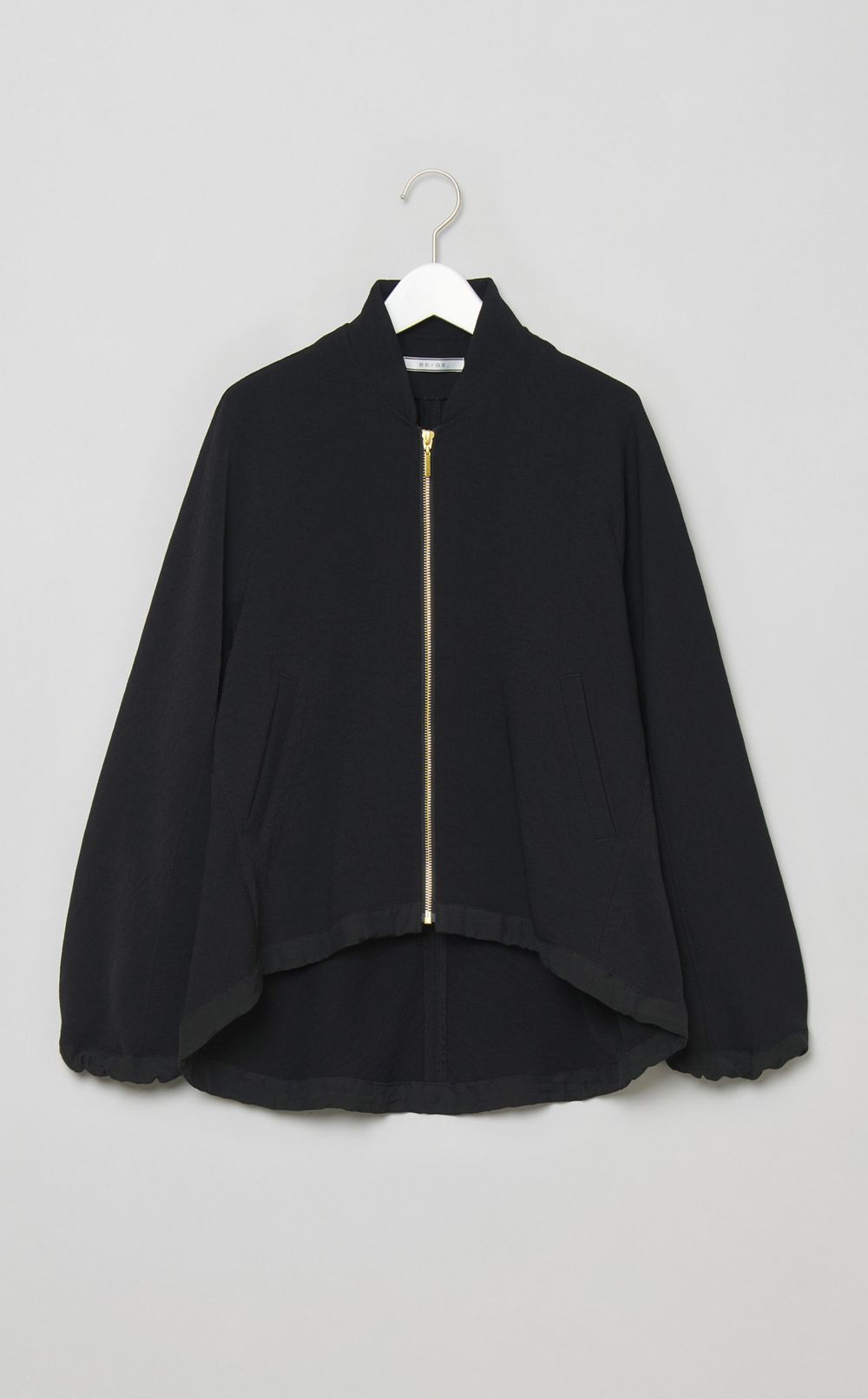 ゴールドジップライトブルゾン