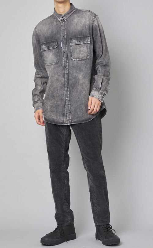 ストレッチウーステッドパンツ