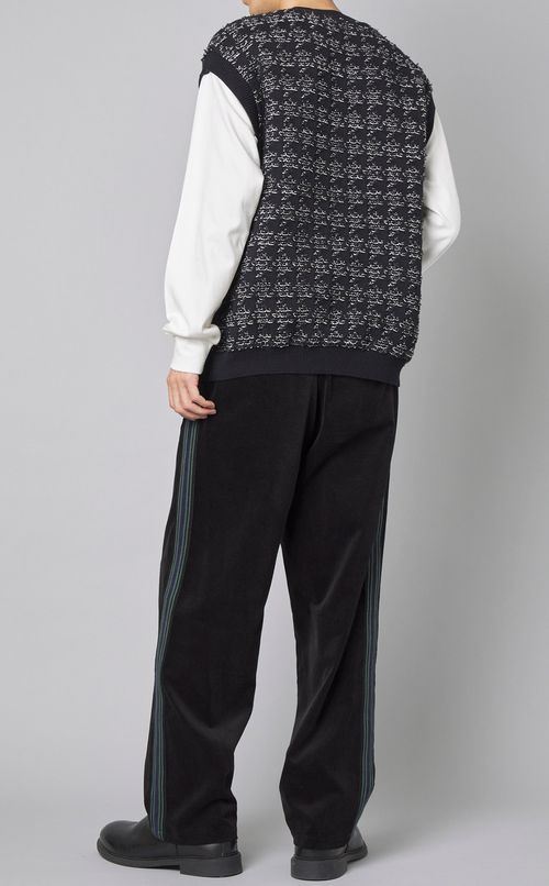 チェックツイードベスト